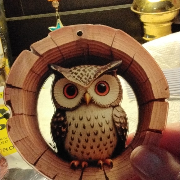 2D Owl  Ornament - Picture 2 of 3